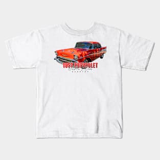 1957 Chevrolet BelAir 2 Door Hardtop Kids T-Shirt